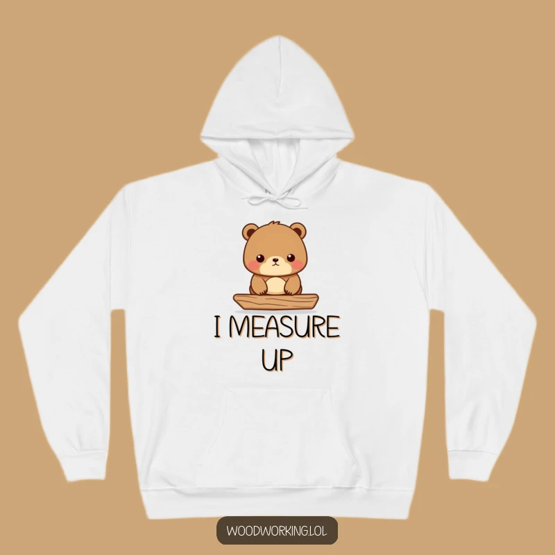 Funny Bear Carpenter Hoodie: Stay Cozy with This Hilarious Woodworking Sweatshirt