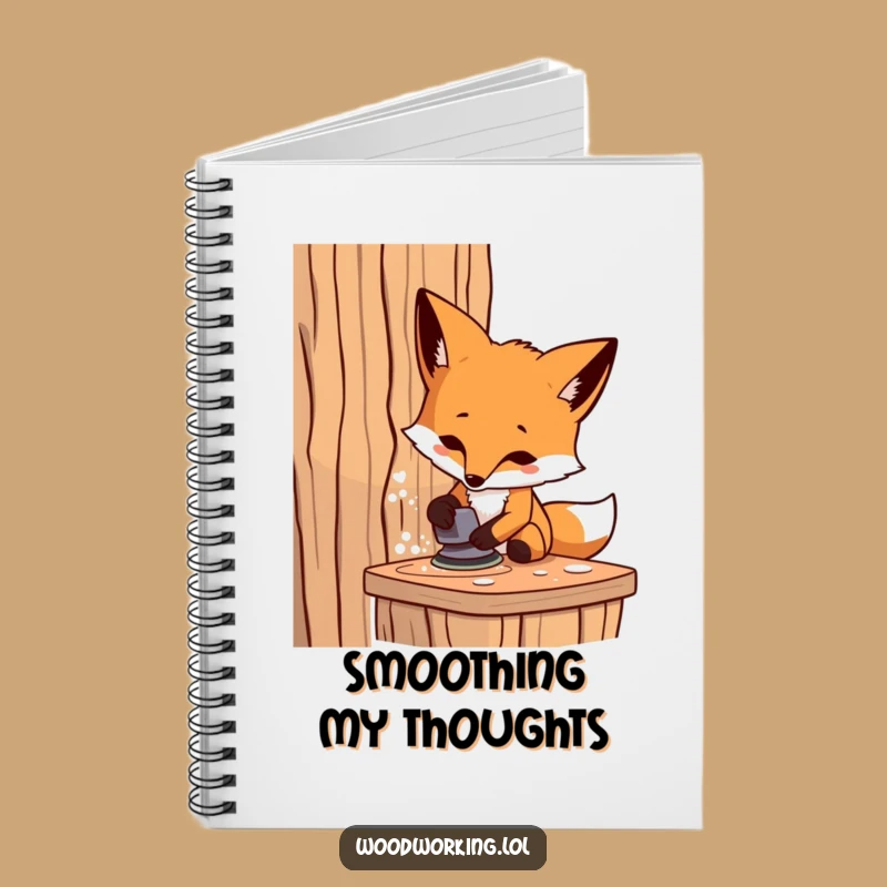 Funny Fox Carpenter Notebook: Jot Down Your Brilliant DIY Ideas!