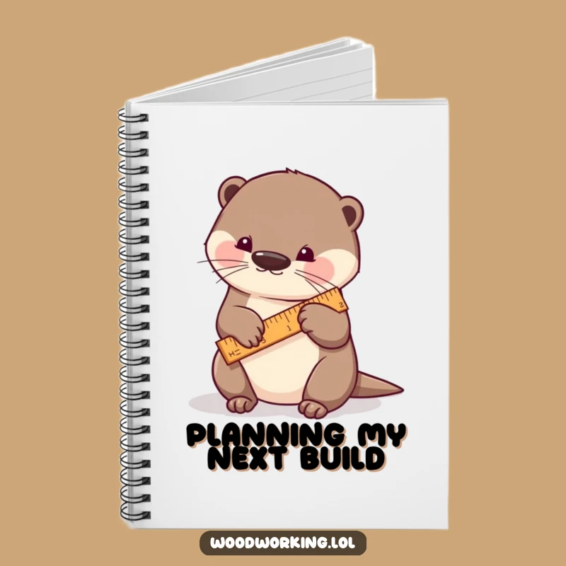 Funny Otter Measuring Notebook: Jot Down Precise Ideas!