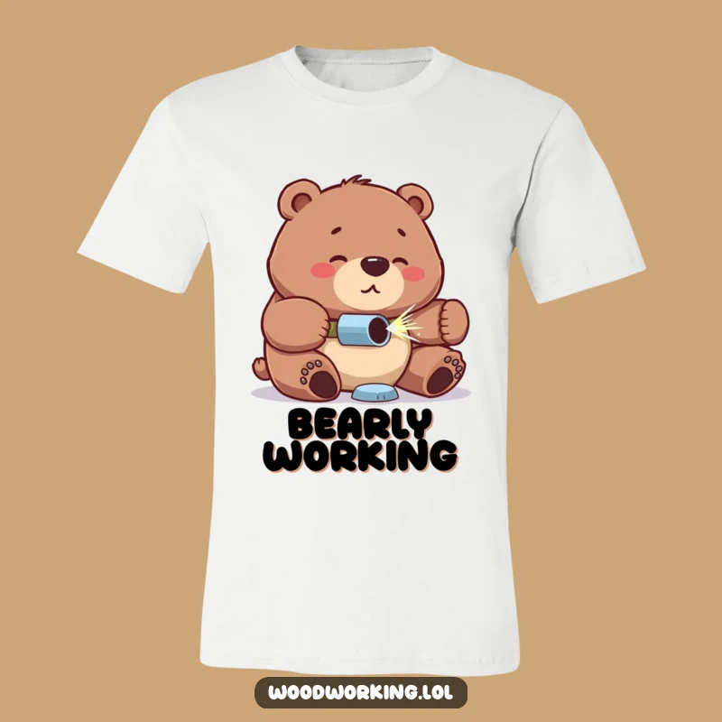 Funny Bear Carpenter Tee: Wear Your DIY Pride